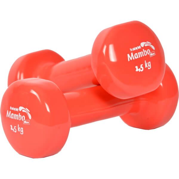 Mambo Vinyl Dumbbell Weights - 1.5kg